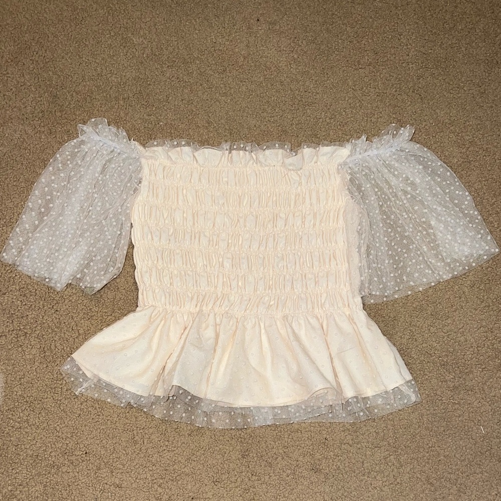 SHEIN: off the shoulder blouse